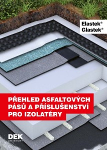 Přehled asfaltových pásů a příslušenství