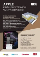 Apple k nákupu střešních vatových systémů